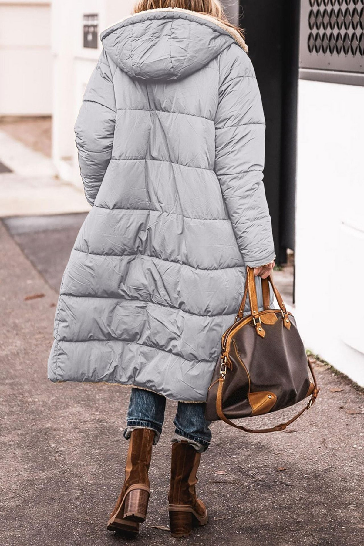 Romina | Manteau Réversible Élégant