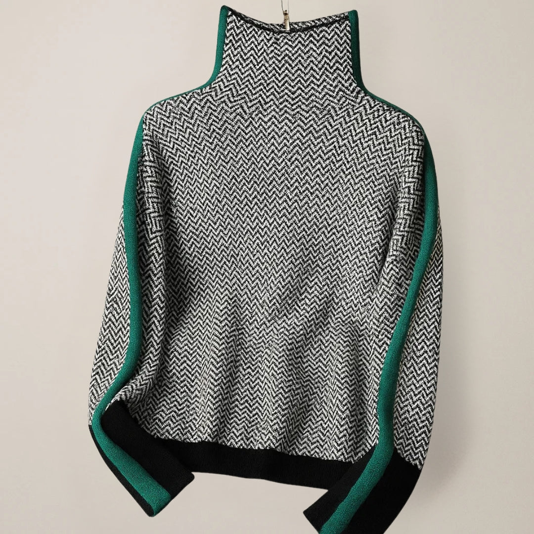 Martina | Pull avec col montant