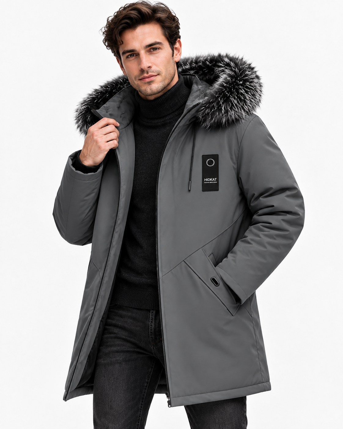 Brandon | Veste à capuche en coton rembourré