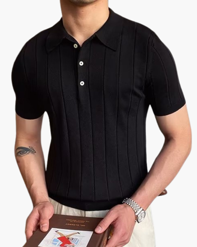 Mathis | Polo côtelé en coton