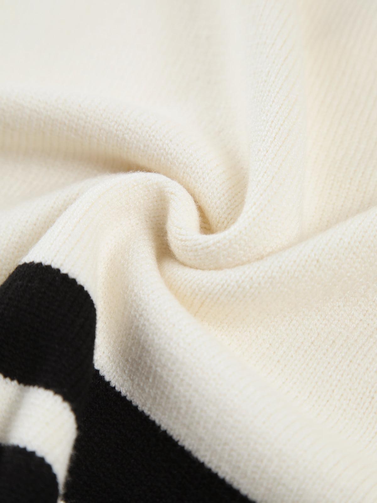 Allegra | Pull femme col montant rayé