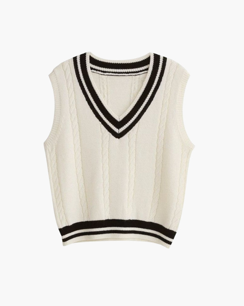Agathe | Pull sans manches en laine