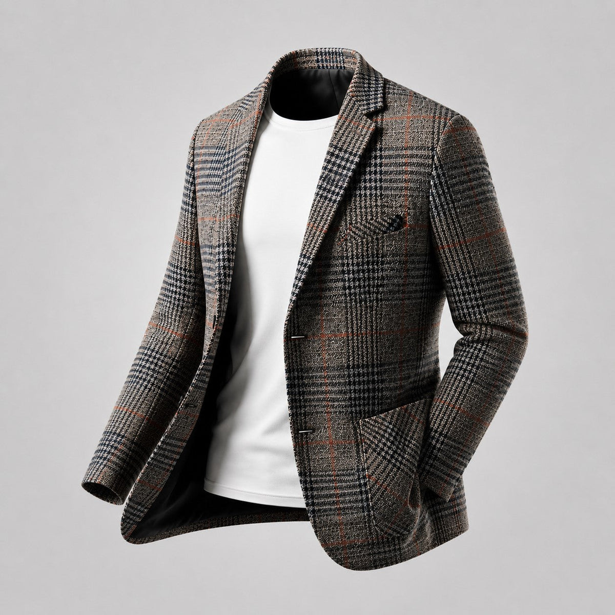 Massimo | Veste blazer à carreaux vintage