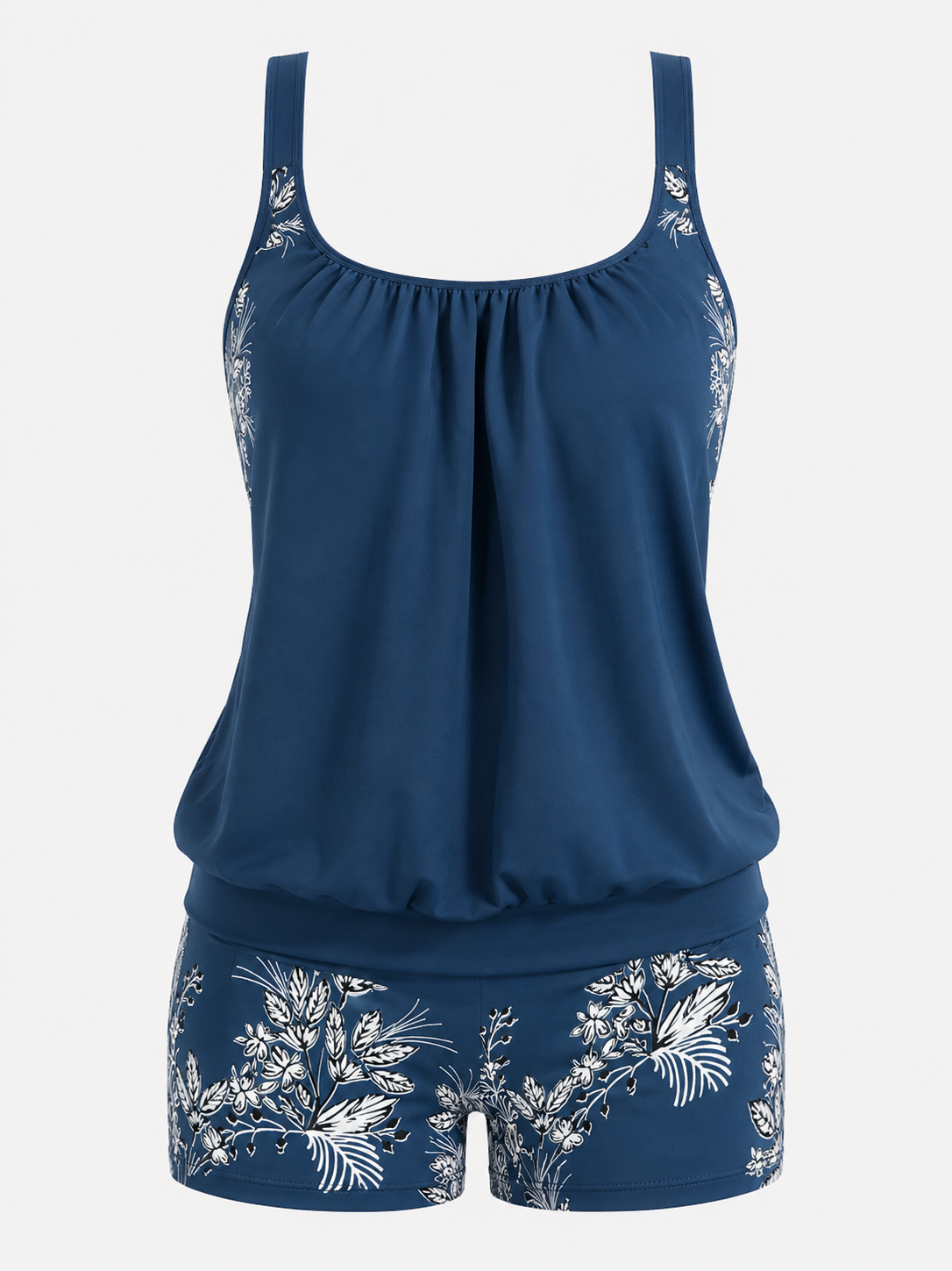 Elena | Tankini Classique avec Imprimé Floral