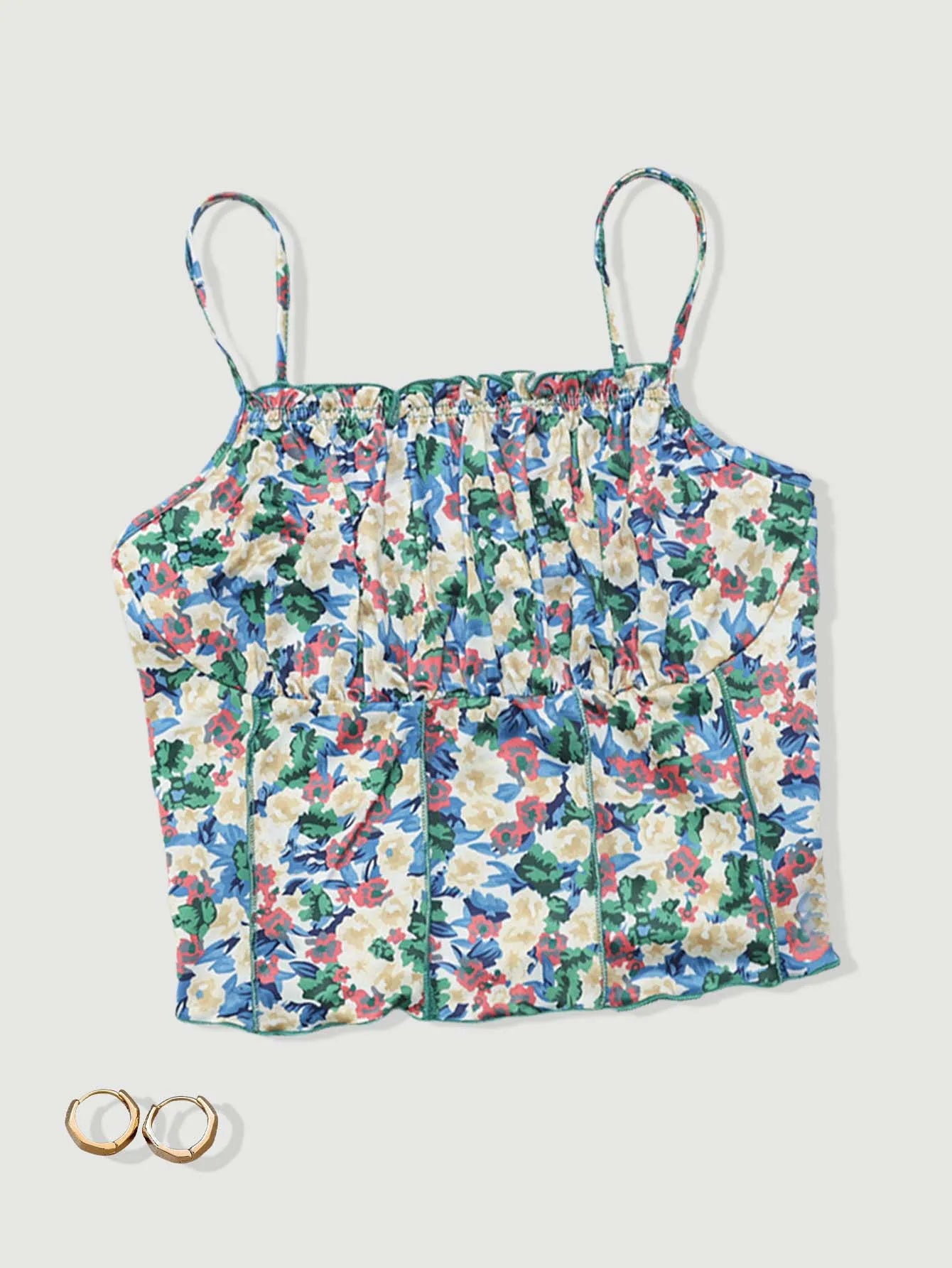 ATELIER | Tenue de Plage Décontractée à Imprimé Floral