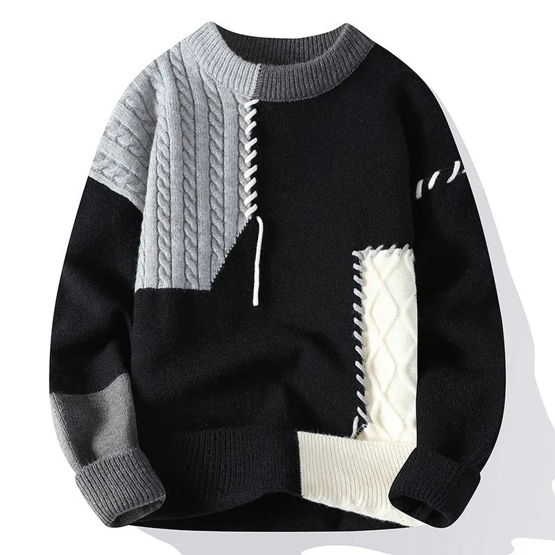 Kaiden | Pull en Tricot Épais pour Hommes Style Coréen