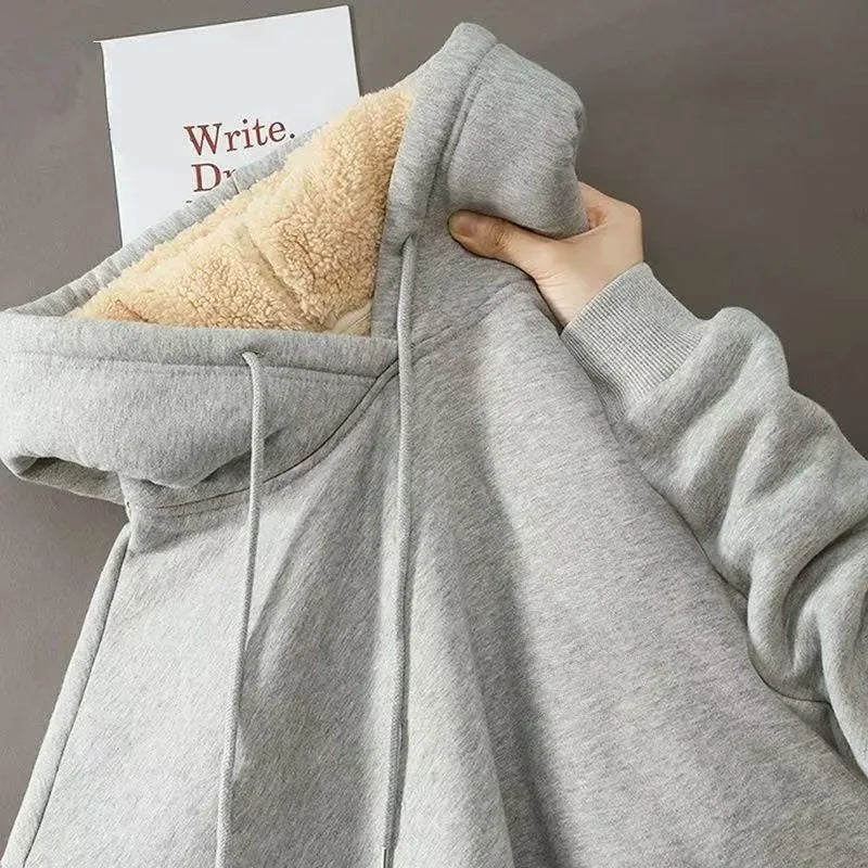 Varina | Hoodie ample en épais polaire chaud