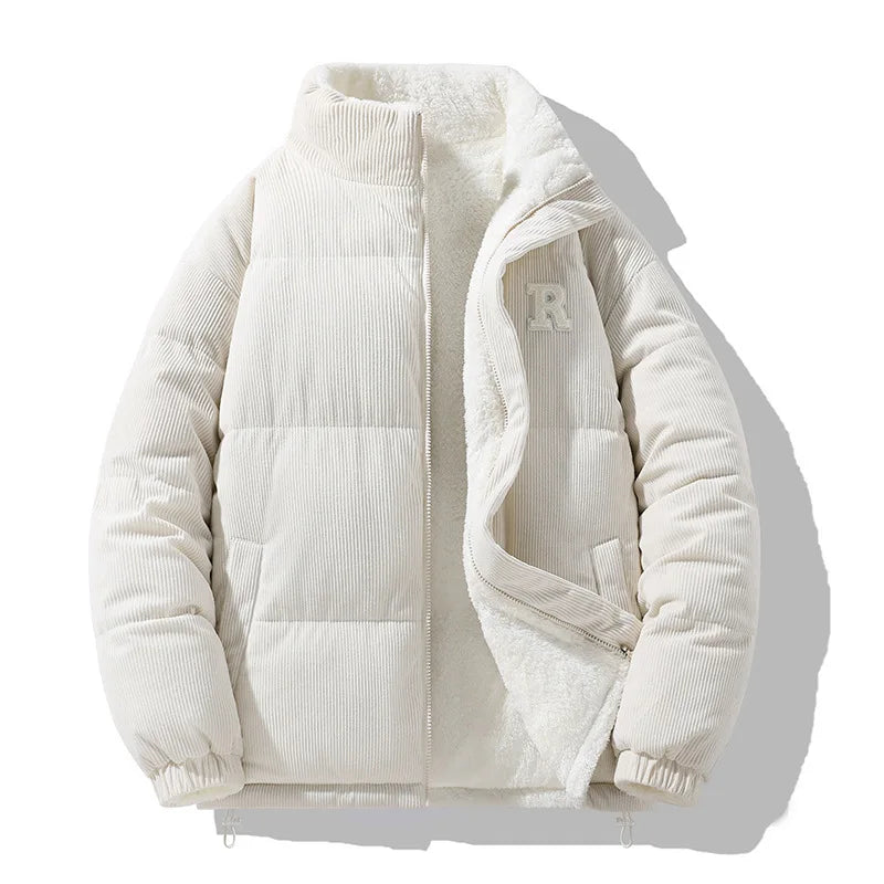 Edvin | Veste d’hiver en velours côtelé avec poches
