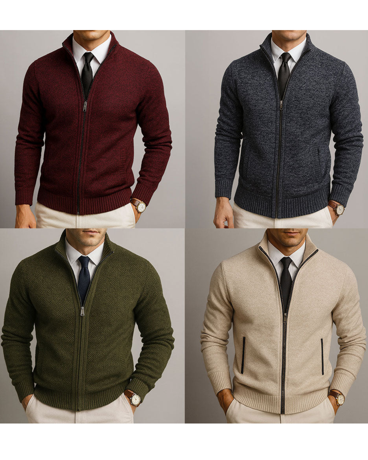 LEANDRO | CARDIGAN EN LAINE MÉRINO