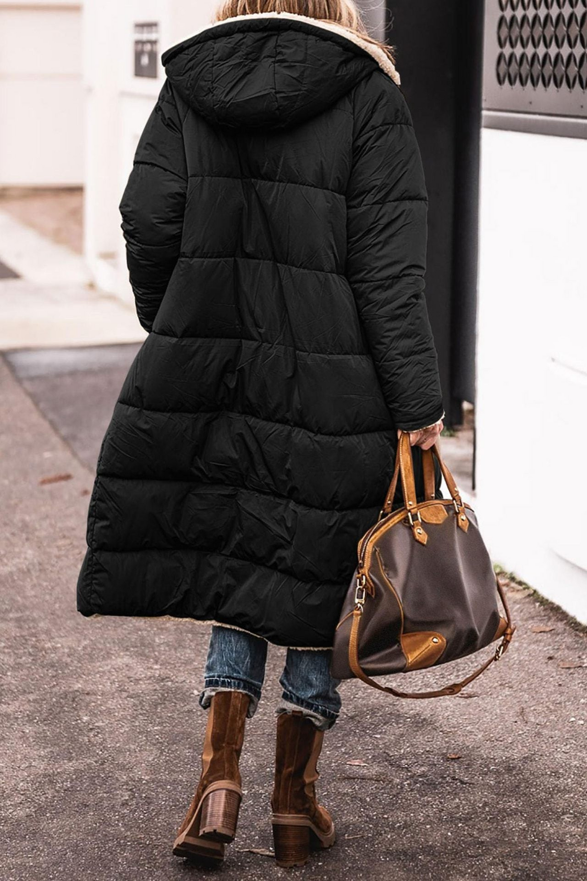 Romina | Manteau Réversible Élégant