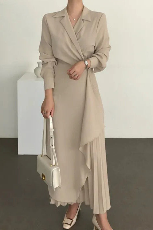 Juliette | Robe longue portefeuille