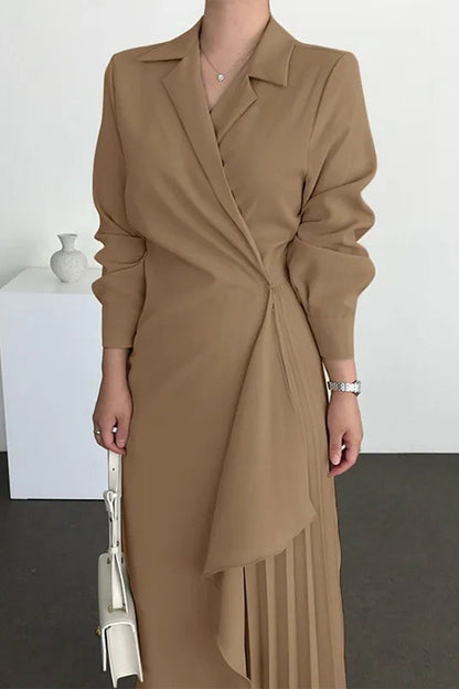 Juliette | Robe longue portefeuille