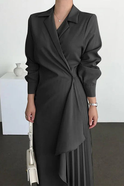Juliette | Robe longue portefeuille