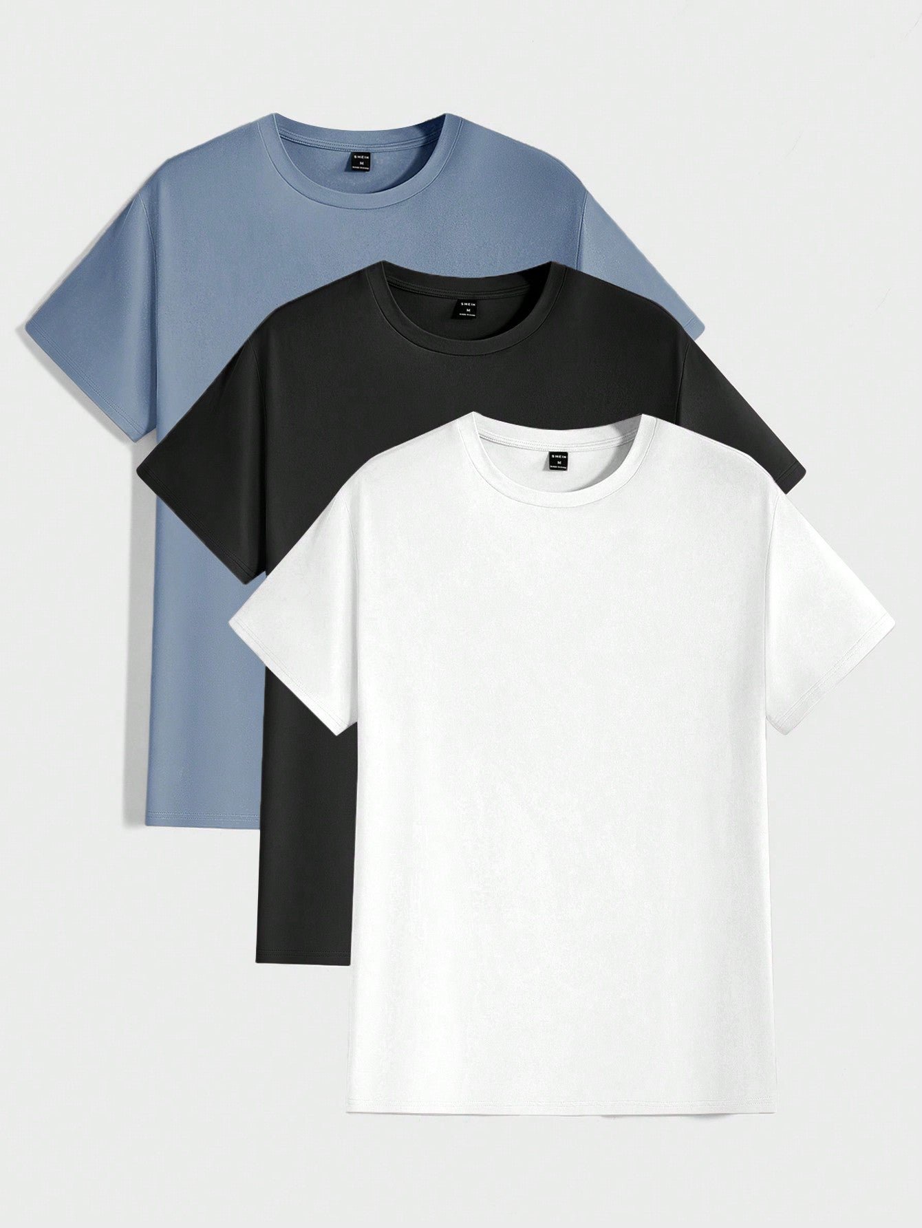 Elias | T-shirt Homme à Structure Ronde