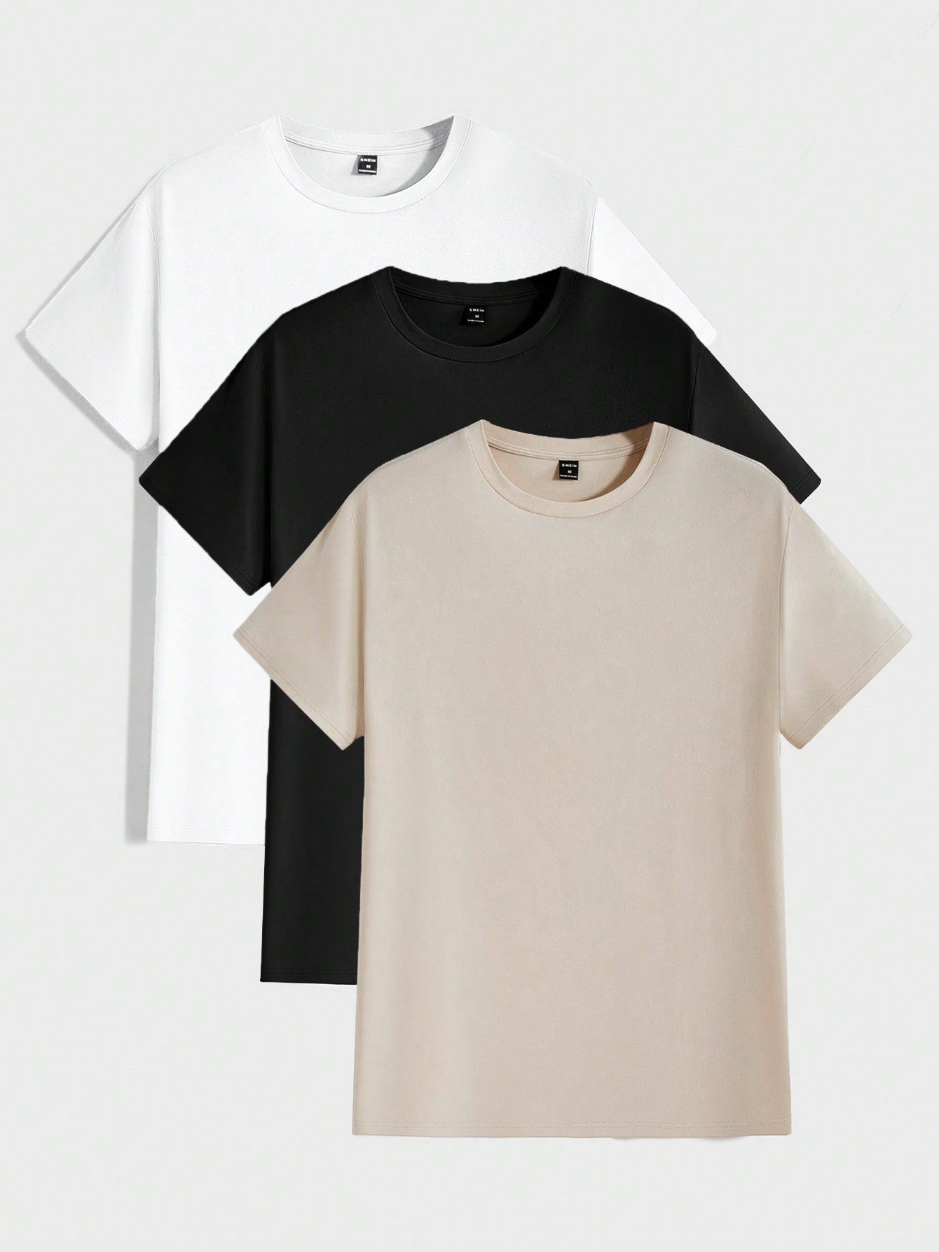 Elias | T-shirt Homme à Structure Ronde