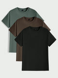 Elias | T-shirt Homme à Structure Ronde