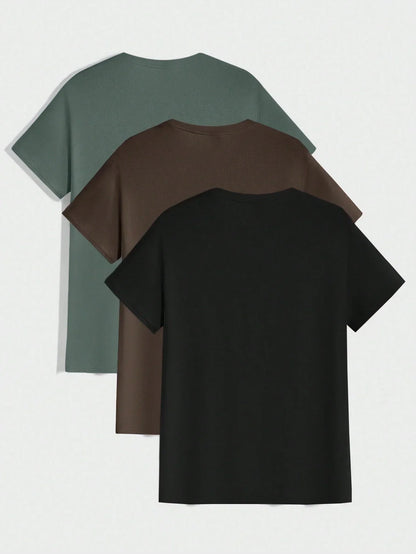Elias | T-shirt Homme à Structure Ronde