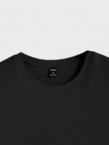 Elias | T-shirt Homme à Structure Ronde