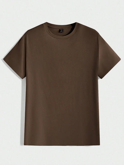 Elias | T-shirt Homme à Structure Ronde