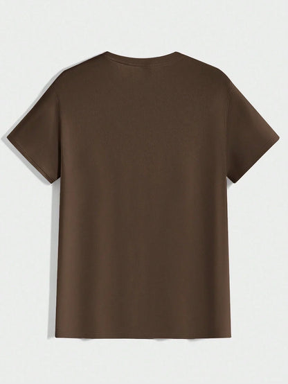 Elias | T-shirt Homme à Structure Ronde