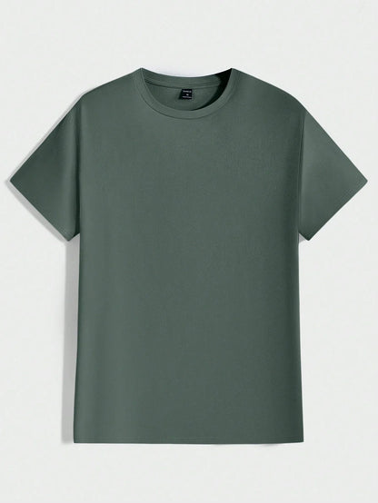 Elias | T-shirt Homme à Structure Ronde