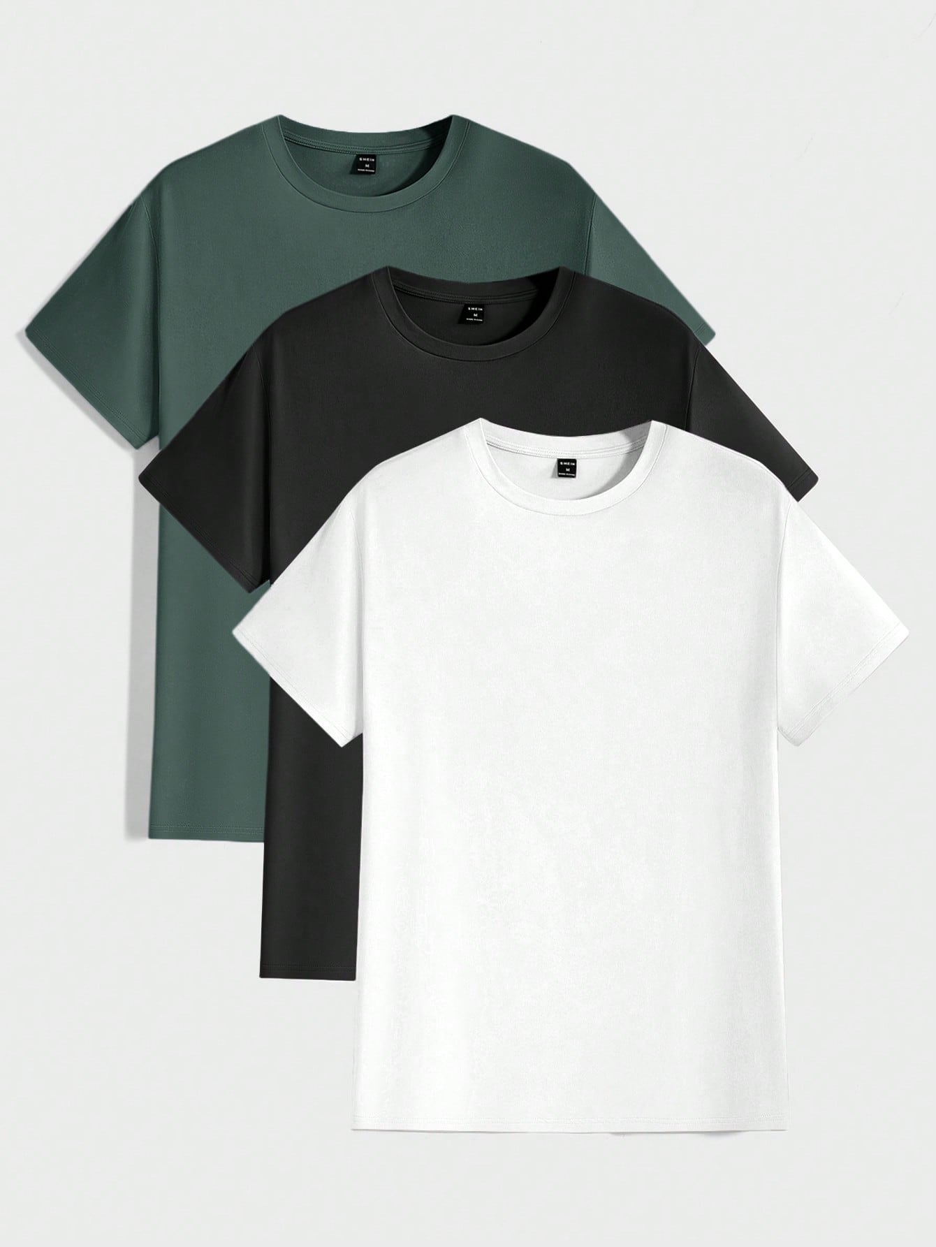 Elias | T-shirt Homme à Structure Ronde