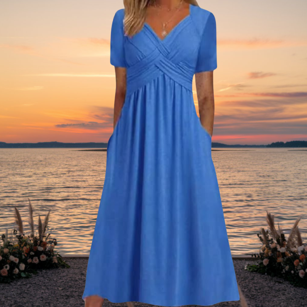 Selin | Robe Élégante à Taille Empire