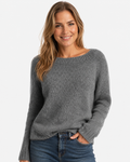 Kensingtin| Pull Tricoté Femme Coupe Slim Col Rond