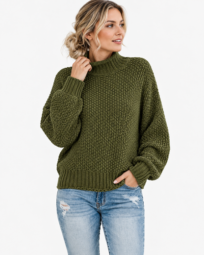 Kendall | Pull en maille à col roulé