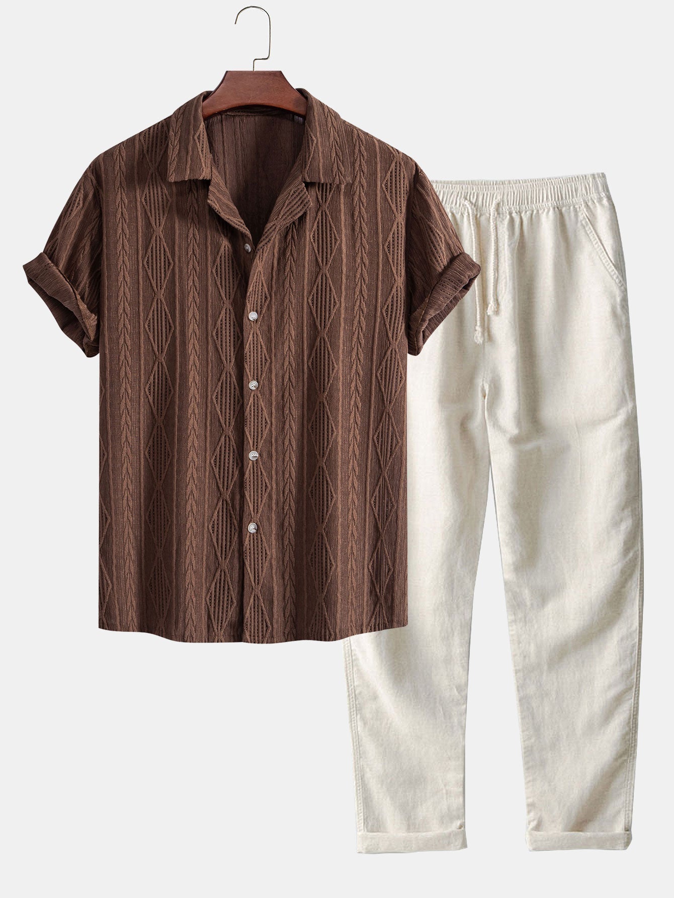 Kai | Ensemble d'été : Chemise & Pantalon en Lin
