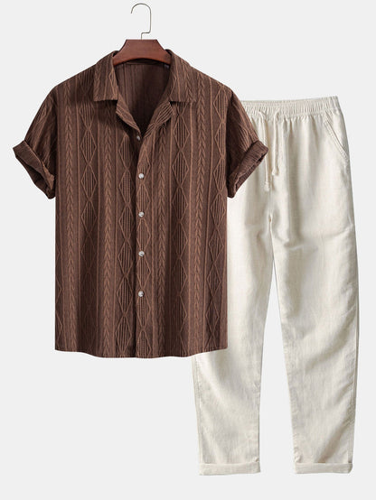 Kai | Ensemble d'été : Chemise & Pantalon en Lin