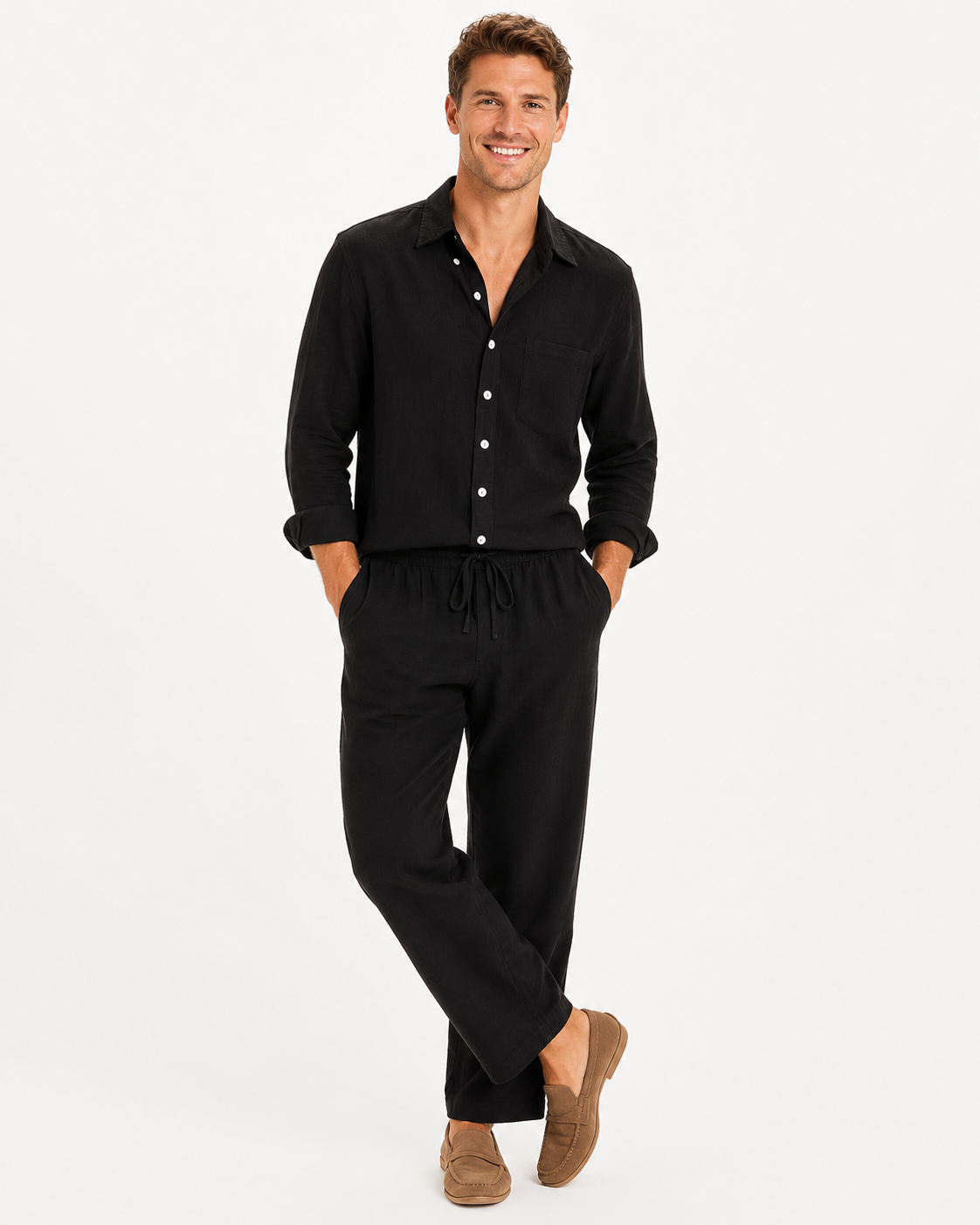 Nicholas | Ensemble de plage décontracté pour homme d'été