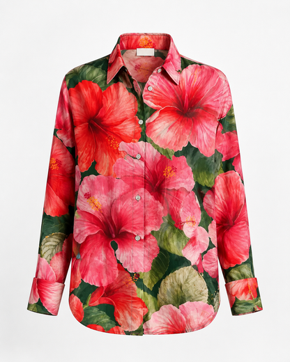 ATELIER | Chemise d'été à manches trois quarts