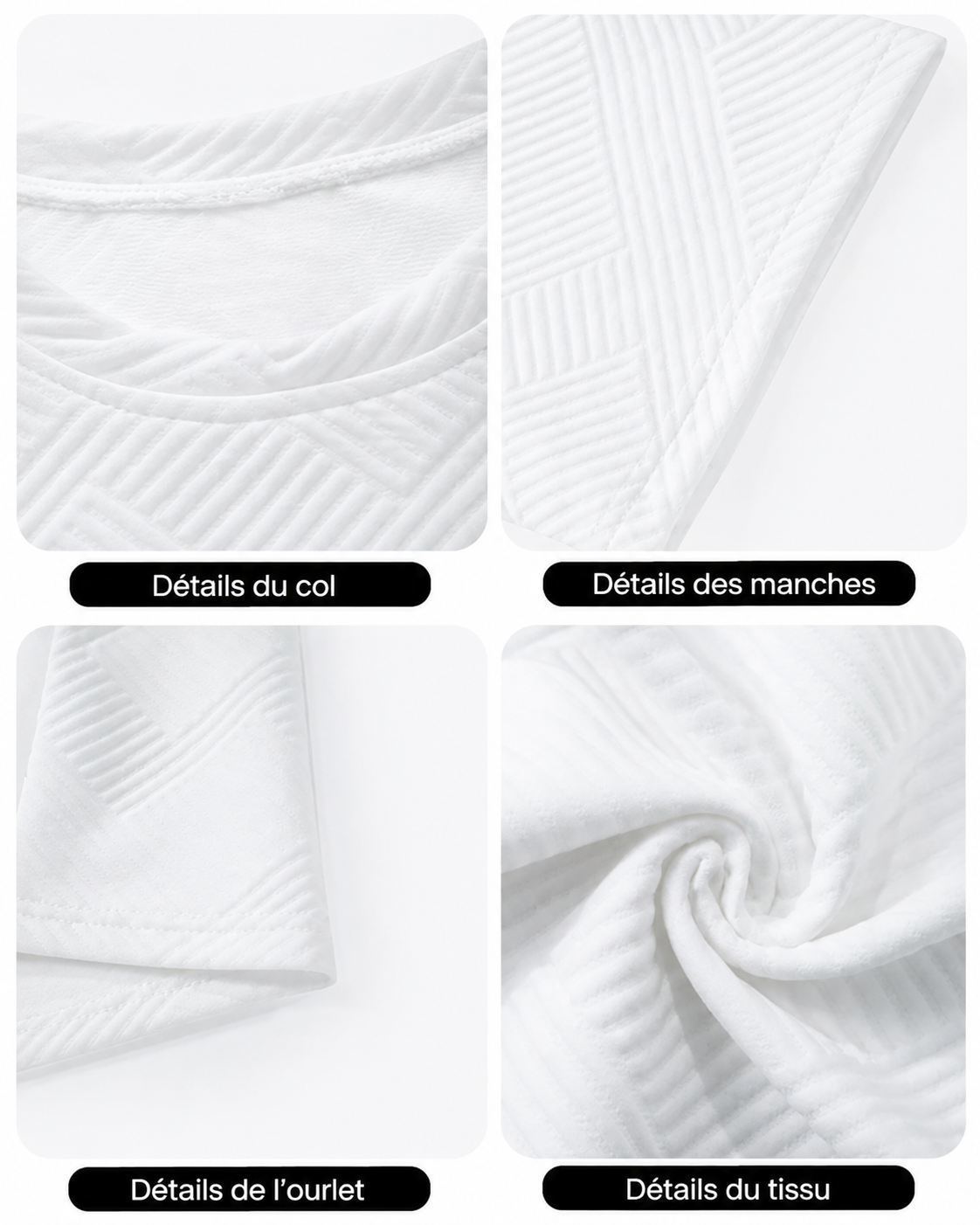 ATELIER | Ensemble Co Ord 2 Pièces Texturé Jacquard