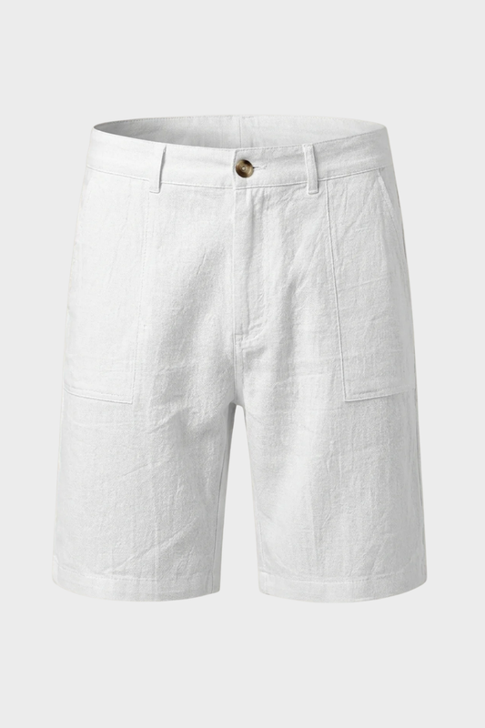 Mason | Shorts en Lin avec Cordon de Serrage