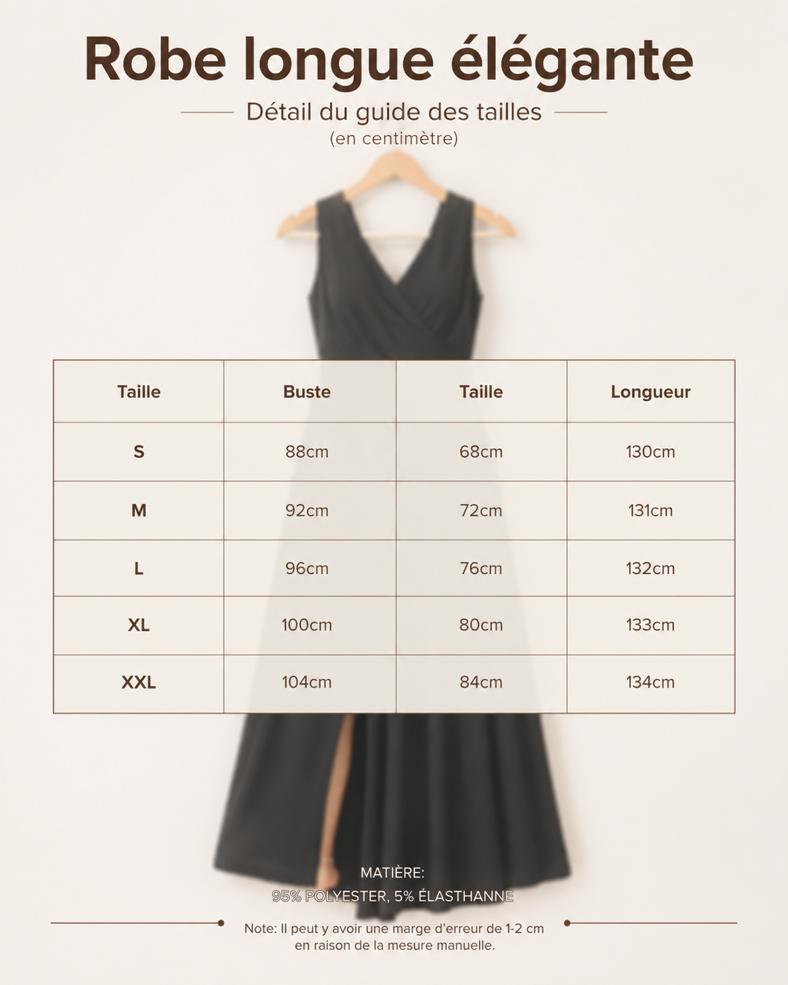 ATELIER | Robe Formelle Midi A-Ligne Décontractée