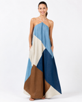Jane | Robe Imprimée pour Femmes Jupe Longue Lâche Style Été