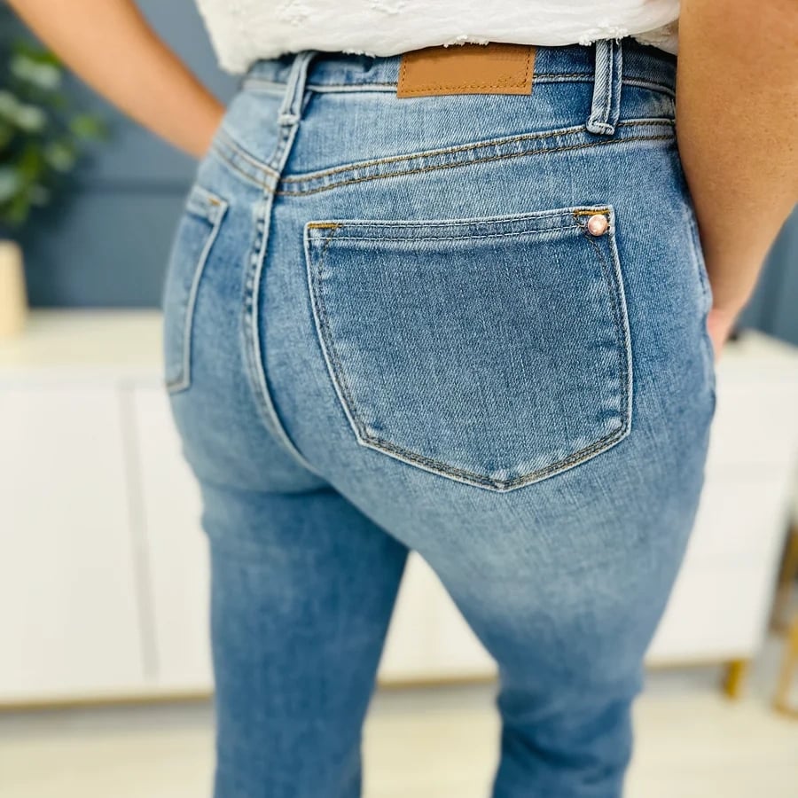 Jennie | Jean Bootcut avec contrôle du ventre