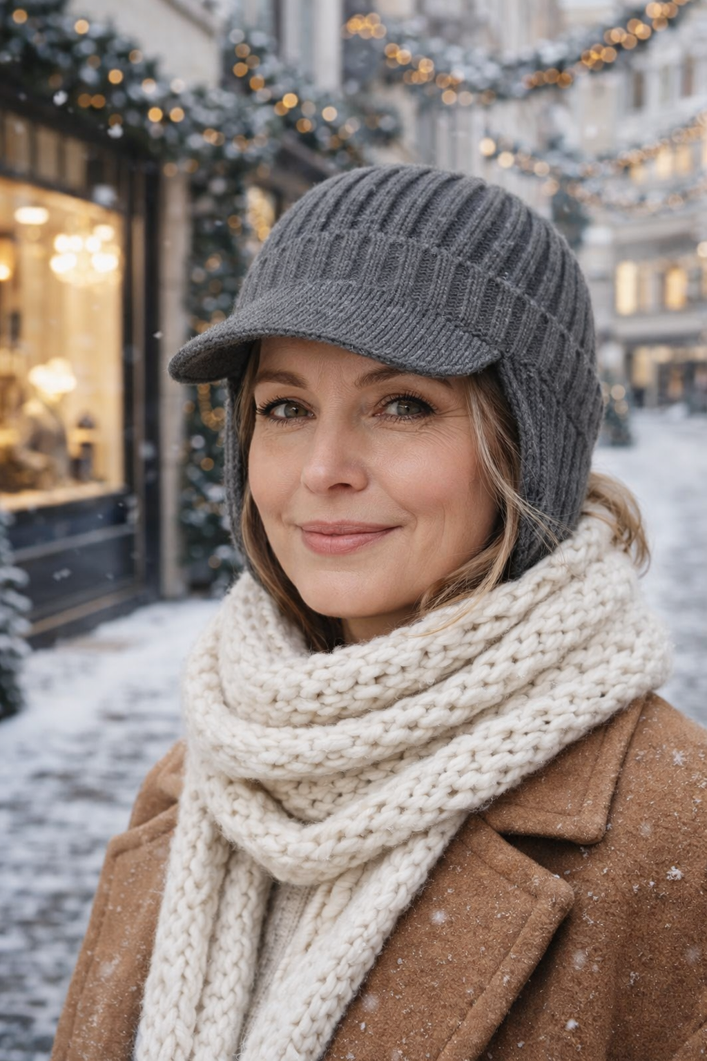 FjordWarm | Bonnet d'hiver thermique avec protège-oreilles