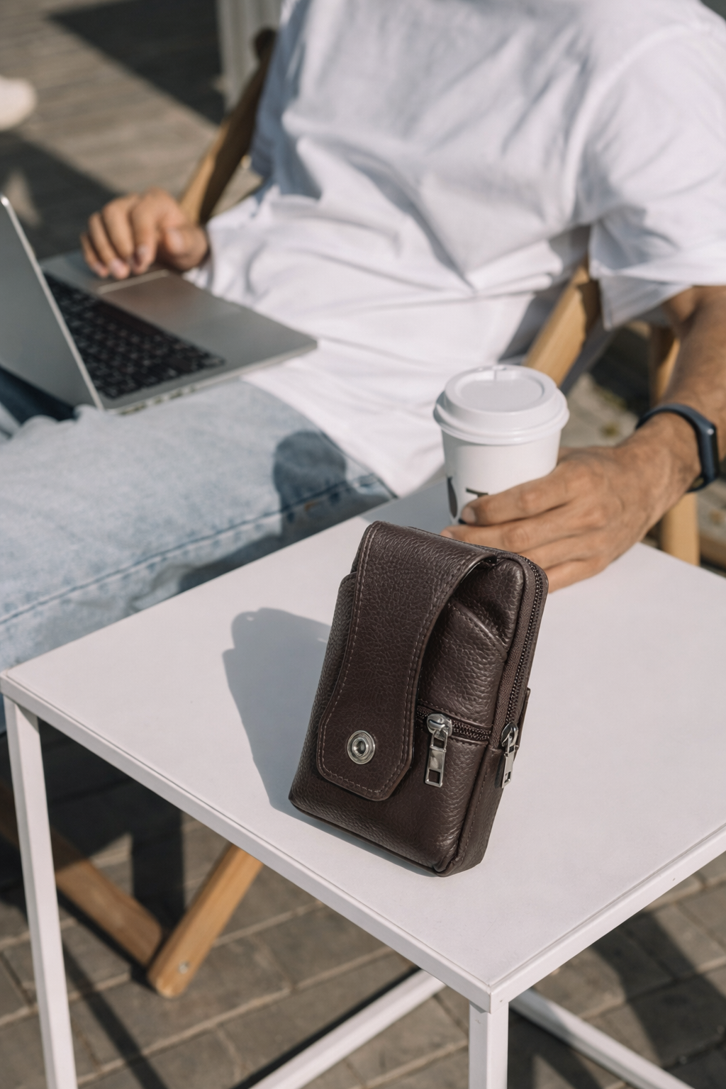 Frank | Sac banane en cuir multifonctionnel