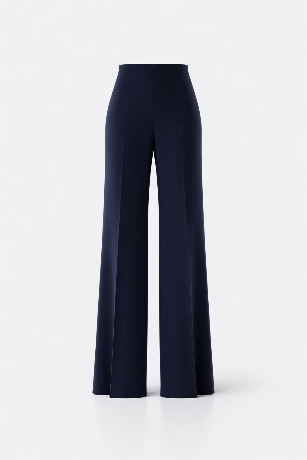 Hanah | Pantalon à jambe large avec plis marqués