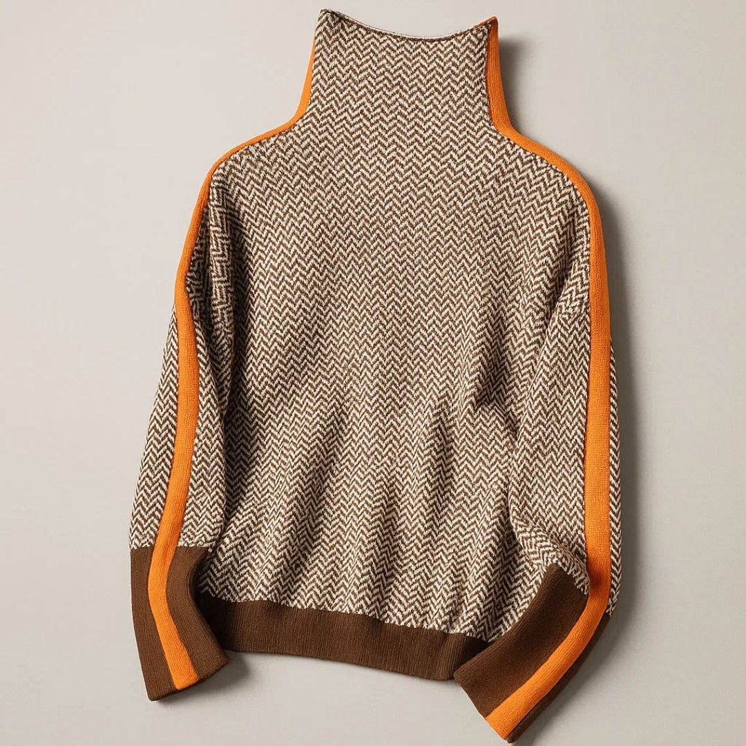 Martina | Pull avec col montant