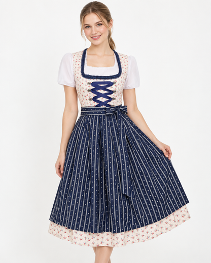 Melisande | Robe Dirndl d'Allemagne pour Oktoberfest, Robe de Fille de Bière