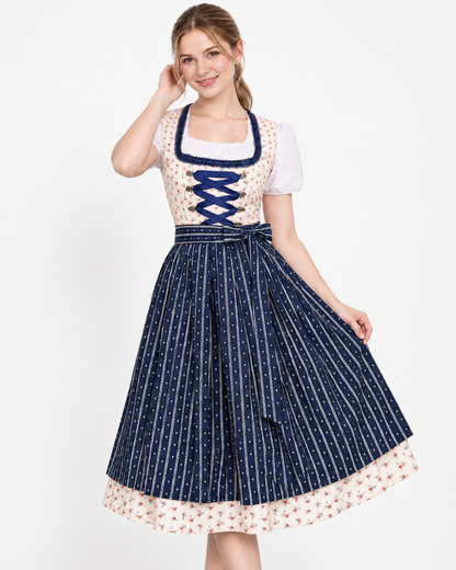 Melisande | Robe Dirndl d'Allemagne pour Oktoberfest, Robe de Fille de Bière