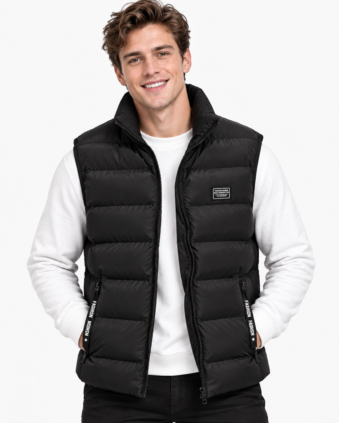 Omar | Gilets à la mode pour hommes sans manches