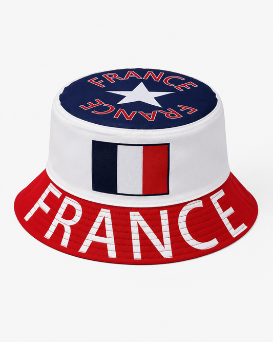 ATELIER | Chapeau de seau avec drapeau de France Football