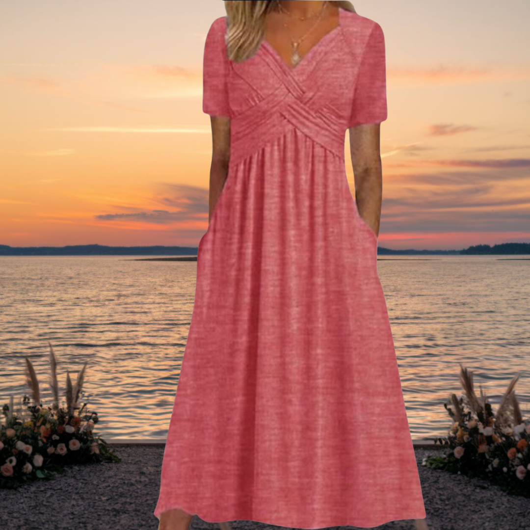 Selin | Robe Élégante à Taille Empire