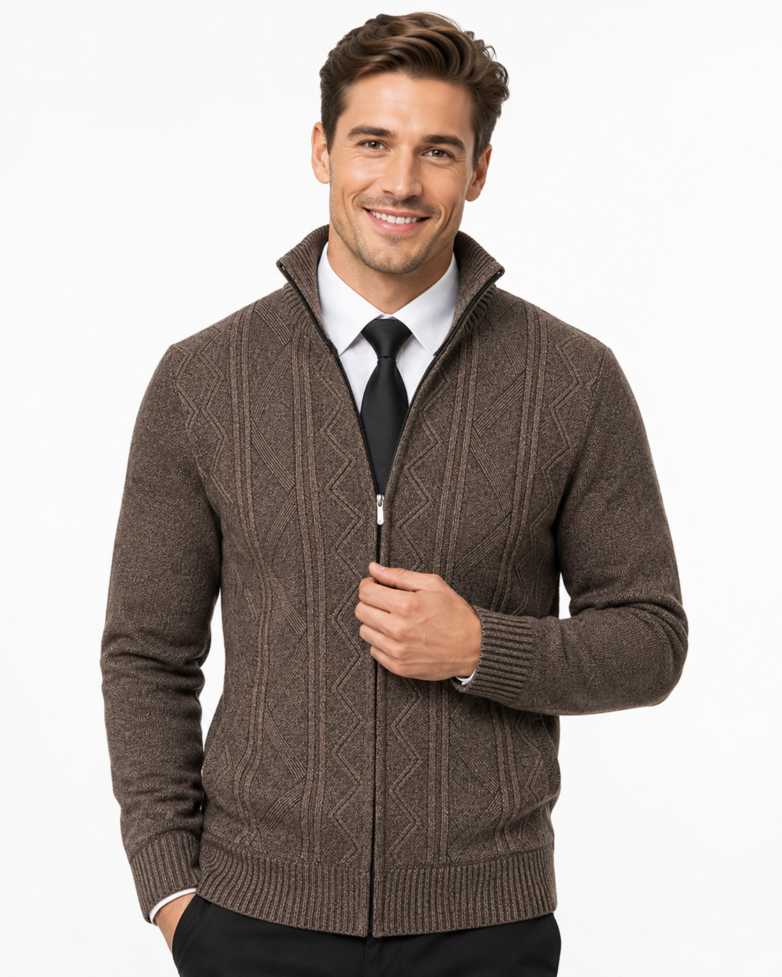 Stetson | Veste épaissie pour homme col montant