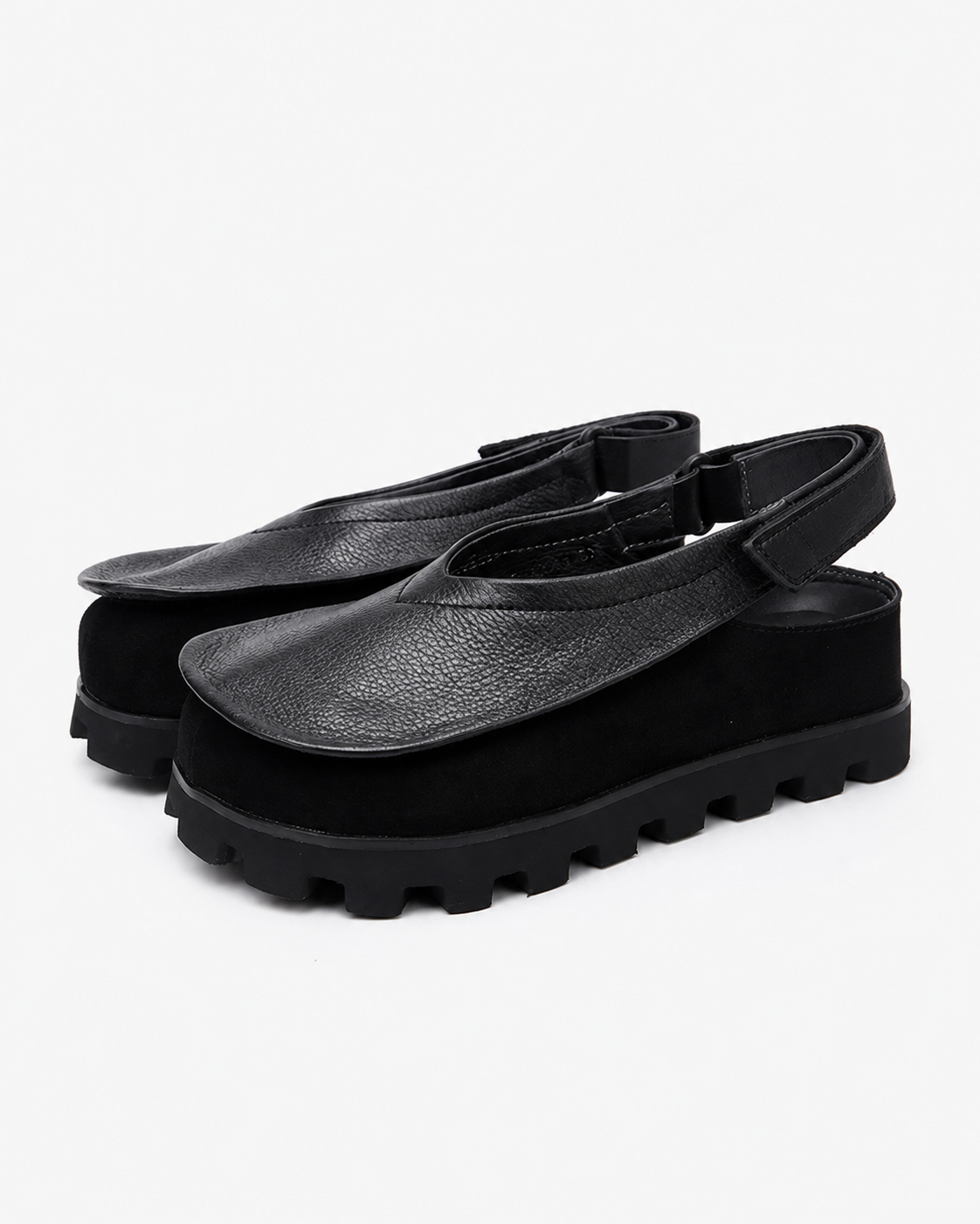 Lena | Chaussures pour femmes à semelle épaisse en cuir véritable