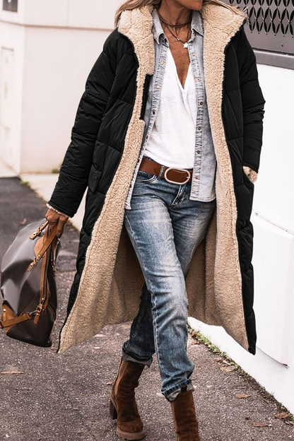 Romina | Manteau Réversible Élégant